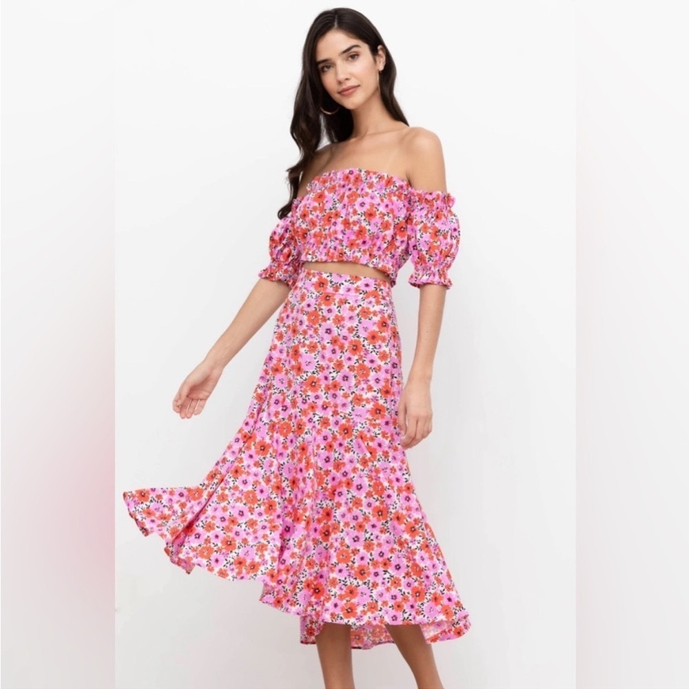 Yumi Kim Floral Crop Top